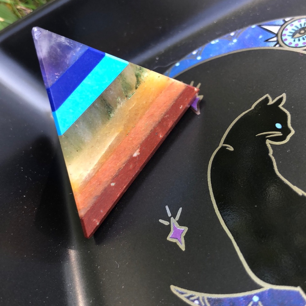 Chakra pyramid Fire element